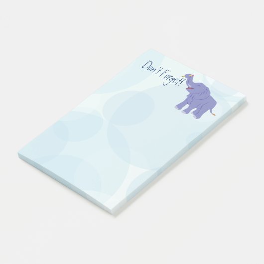 Happy Elephant Post-it Klebezettel (angewinkelt)