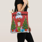 Happy Elf Christmas Tote Bag Tasche (Von Nahem)