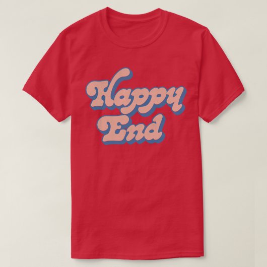 Happy End T-Shirt (Design vorne)