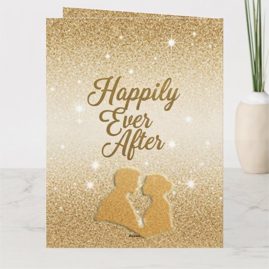 Happy Endlich Karte (Rückseite)