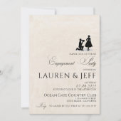 Happy Engagement Party Einladung (Vorderseite)