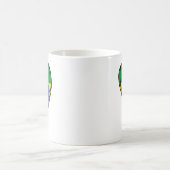 Happy Enkuh Ethioa Flag Herz Graphic Ethioan Prid Kaffeetasse (Mittel)