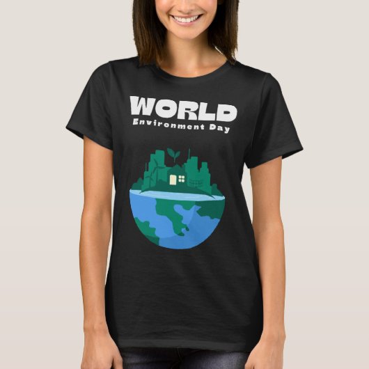 Happy Environment Day Our Planet  1 T-Shirt (Vorderseite)