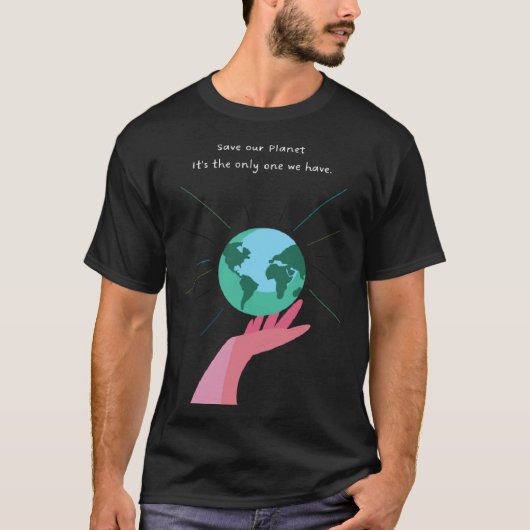 Happy Environment Day Our Planet  2 T-Shirt (Vorderseite)