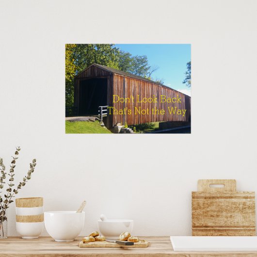 Happy Erholung Poster (Küche)