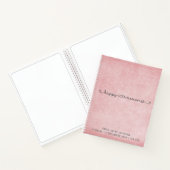 Happy Erinnerungen Baby Memory Book Keepake Journa Notizblock (Innenseite)