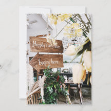 Happy Ever after Wedding Grußkarte