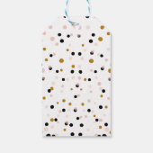 Happy Everything Confetti | Feiertagsgeschenktags Geschenkanhänger (Rückseite)