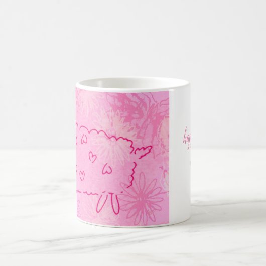 Happy Ewe Kaffeetasse (Mittel)