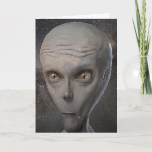 Happy Extraterrestrial Abduction Day - March 20th Karte (Vorderseite)