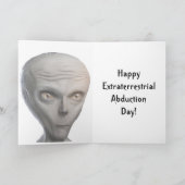 Happy Extraterrestrial Abduction Day - March 20th Karte (Innenseite)