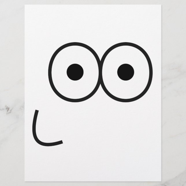 Happy Eyes and Mouth - Letterhead (Vorderseite)