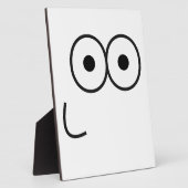 Happy Eyes and Mouth - Plaque Fotoplatte (Seite)