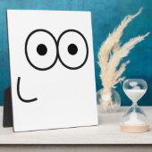 Happy Eyes and Mouth - Plaque Fotoplatte (Seite)