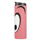 Happy Eyes Thermal Tumbler Thermosbecher (Nach rechts gedreht)