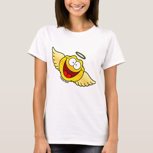 Happy Face Angel T-Shirt (Vorderseite)