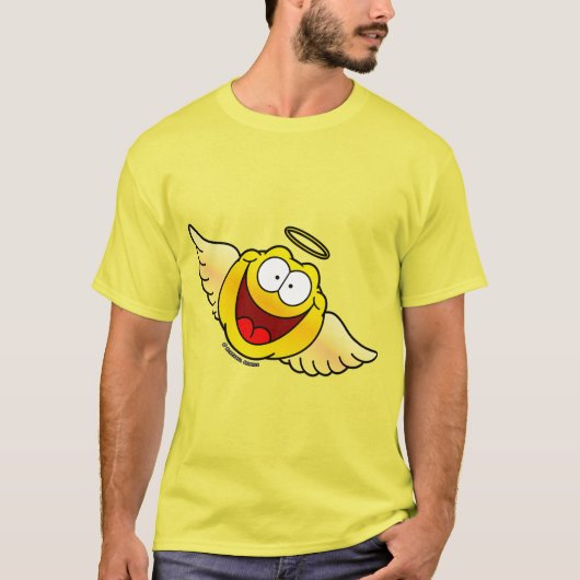 Happy Face Angel T-Shirt (Vorderseite)
