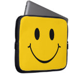 Happy-Face-Ärmel Laptopschutzhülle (Vorne Rechts)
