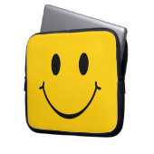 Happy-Face-Ärmel Laptopschutzhülle (Vorderseite Links)