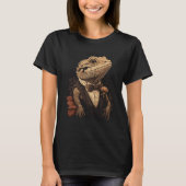 Happy Face Bearded Dragon T-Shirt (Vorderseite)