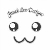Happy Face Black mit Namen Aufkleber (Vorderseite)