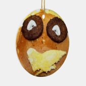 Happy Face Breakfast Keramik Ornament (Rechts)