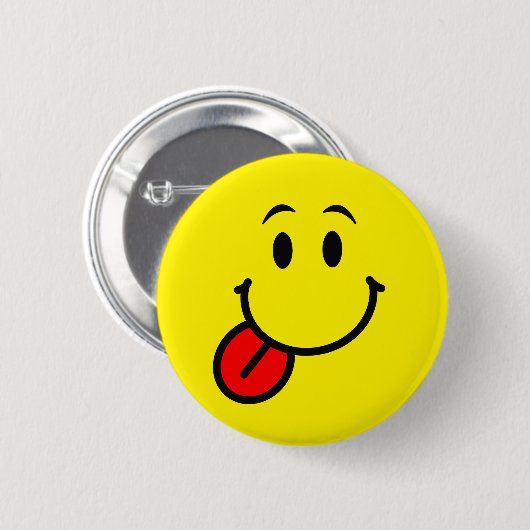Happy Face Button (Vorne & Hinten)