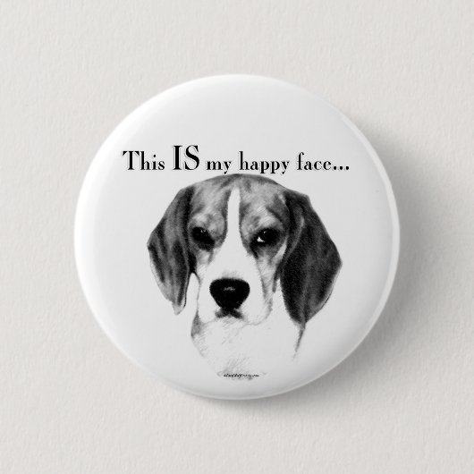 Happy Face Button (Vorderseite)