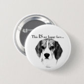Happy Face Button (Vorne & Hinten)