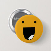 Happy Face Button (Vorne & Hinten)