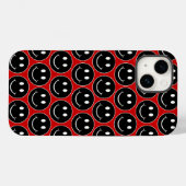 Happy Face Case-Mate iPhone Hülle (Rückseite (Horizontal))