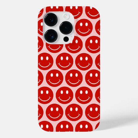 Happy Face Case-Mate iPhone Hülle (Rückseite)
