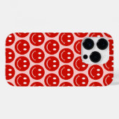 Happy Face Case-Mate iPhone Hülle (Rückseite (Horizontal))