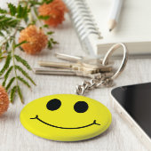 Happy Face Classic Schlüsselanhänger (Seite)