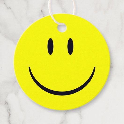 Happy Face Geschenkanhänger (Vorderseite)