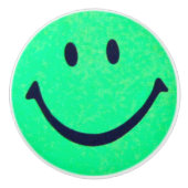 Happy face – Happiness – smiling face Keramikknauf (Vorderseite)