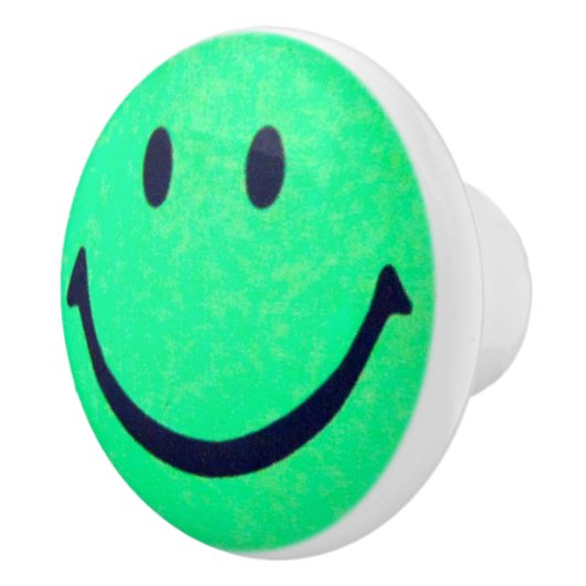 Happy face – Happiness – smiling face Keramikknauf (Rechts)