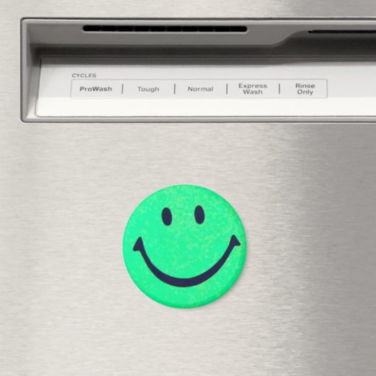 Happy face – Happiness – smiling face Magnet (In Situ (Geschirrspüler))