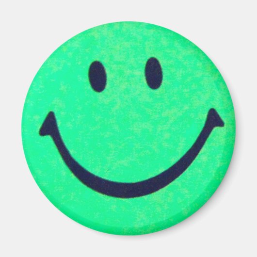 Happy face – Happiness – smiling face Magnet (Vorne)