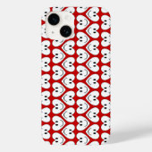 Happy Face Heart Case-Mate iPhone Hülle (Rückseite)