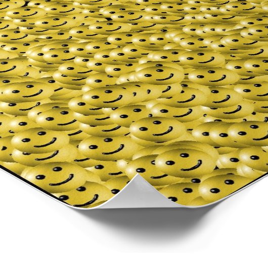 Happy Face Hell Poster (Ecke)