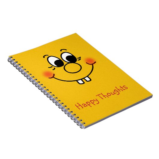 Happy Face Kids Art Notizblock (Rechte Seite)