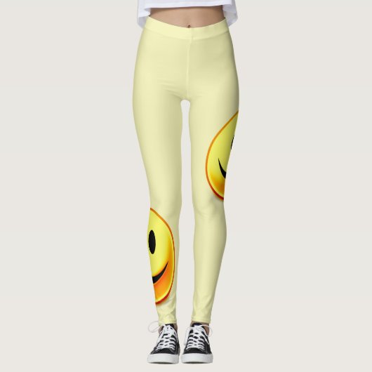 Happy Face Leggings (Vorderseite)