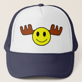 Happy Face Moose Cap Truckerkappe