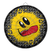 Happy Face Music Dartboard Dartscheibe (vorne)