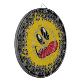 Happy Face Music Dartboard Dartscheibe (Vorderseite Links)