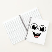 Happy face Notebook Notizblock (Innenseite)