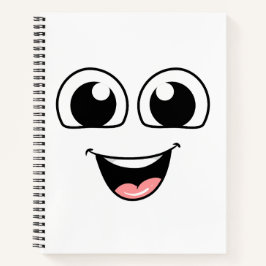 Happy face Notebook Notizblock