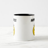 Happy Face Nurse Zweifarbige Tasse (Mittel)