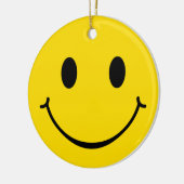Happy Face-Ornament Keramikornament (Links)